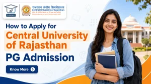 central university of rajasthan pg admission 2026